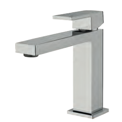 Keller Taps Kube Monocomando lavabo con scarico click-clack CROMO - KB 20 CR Italian Tile