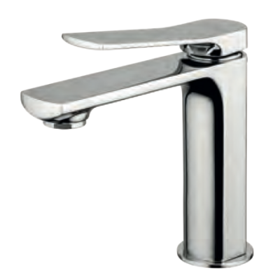 Keller Taps Moon Monocomando lavabo con scarico click-clack CROMO - MO 20 CR Italian Tile