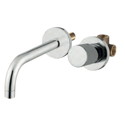 Keller Taps Planet Monocomando lavabo incasso orizzontale senza scarico CROMO - PL 27 CR Italian Tile