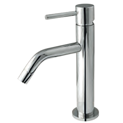 Keller Taps Slim Monocomando lavabo con scarico click-clack CROMO - SL 20 CR Italian Tile