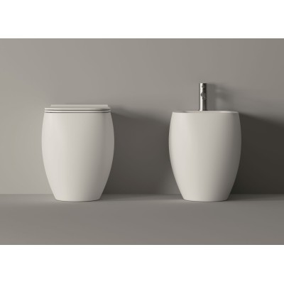 ALICE NUR A TERRA Vaso, Bidet e Coprivaso soft-close 33100101 33110101 MC3301S Italian Tile
