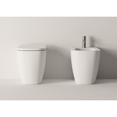 ALICE WUNDER A TERRA Vaso, Bidet e Coprivaso soft-close 45100101 45110101 MC4501S Italian Tile