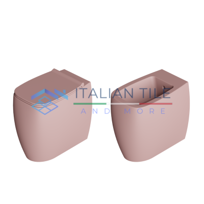 ALICE NUR A TERRA Vaso, Bidet e Coprivaso soft-close 33100101 33110101 MC3301S Italian Tile ALICE NUR A TERRA Vaso, Bidet e Coprivaso soft-close 33100101 33110101 MC3301S Italian Tile