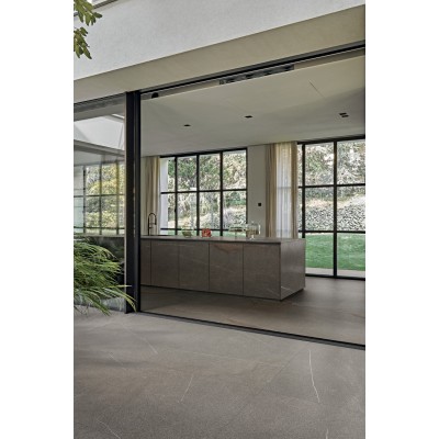 FLORIM CORETECH/ FLAME DARK 6MM 120X280 RETT 778906 Italian Tile