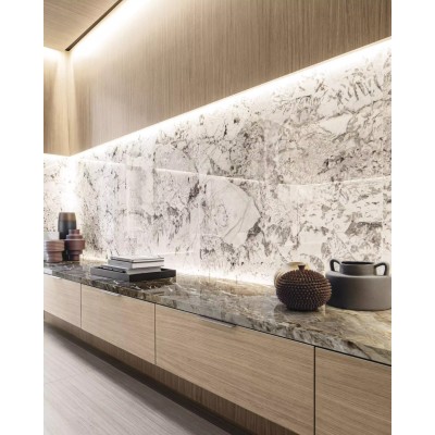FLORIM NATURE MOOD GLACIER GLOS 6MM 120X240R 774871 Italian Tile