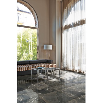 FLORIM TIMELESS BLACK DEEP NAT 30X60 RET 744860 Italian Tile