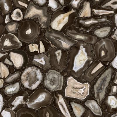 FLORIM MYSTIC LUXE UMBER GLO 6MM 60X120 R 779901 Italian Tile