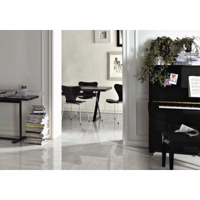 RAGNO IMPERIALE TRAVERTINO GRIGIO 60x60 cm NATURAL R73F Italian Tile