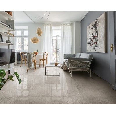 FLORIM ELEMEN.ST.GREY LIMESTONE LUC 60X120 RET 766524 Italian Tile