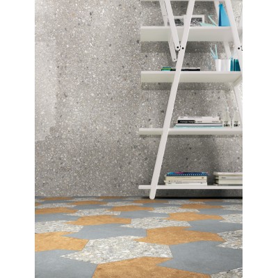 FLORIM MATCH UP CER. SUGAR MIX GLO 6MM 60X120R 772308 Italian Tile