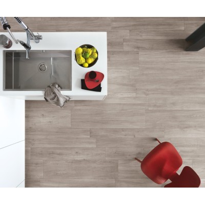 RAGNO WOODLIVING ROVERE FUMO RT 30x120 cm R3ZW Italian Tile