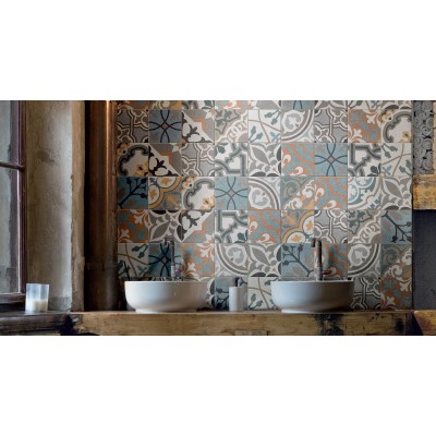 RAGNO  ABITARE MIX  20x20 cm R639 Italian Tile