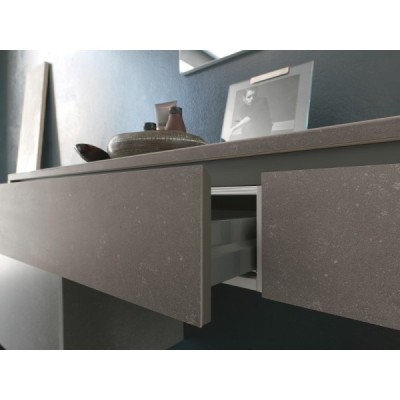 COTTO D'ESTE KERLITE 3PLUS BUXY CENDRE Naturale 50x100 cm - AEG9BU05 Italian Tile de