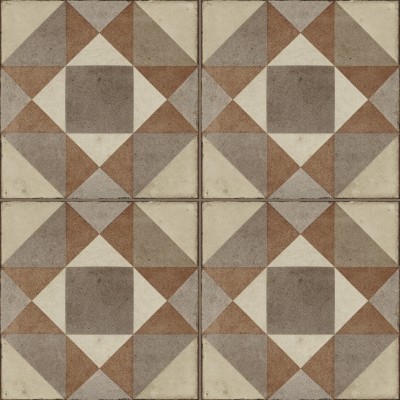 RAGNO  OTTOCENTO TAP 3  AMBRA 20x20 cm R86T Italian Tile
