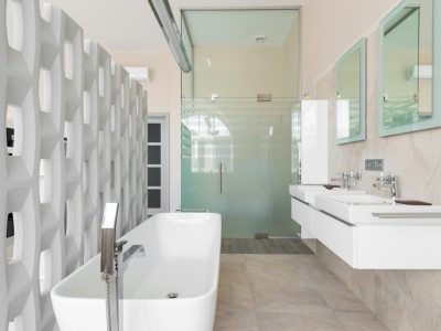 Illuminazione nel Bagno: Come Valorizzare le Piastrelle